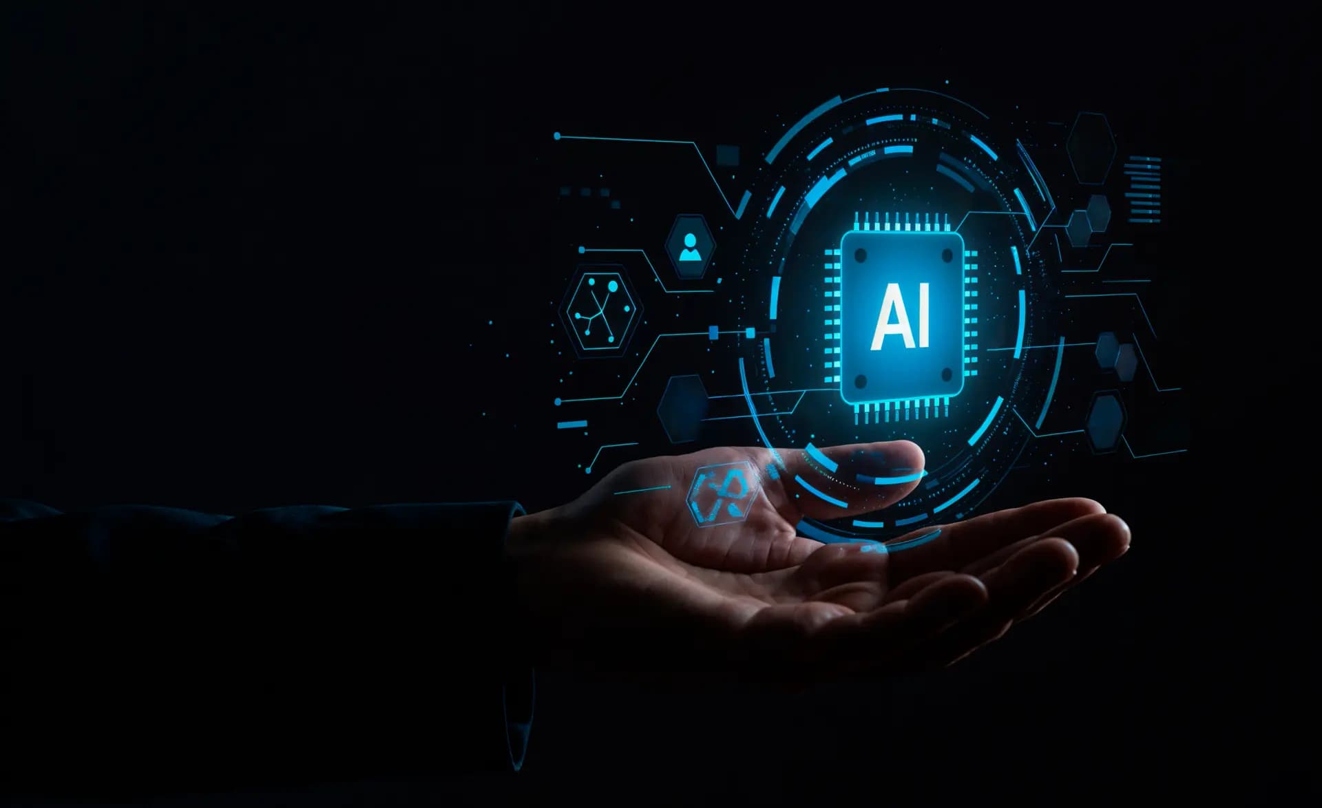 AI technology and human interaction for data protection