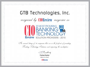 Banking Technology GTB Technologies 2015